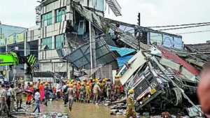 8 dead, many feared trapped as building collapses in Lucknow