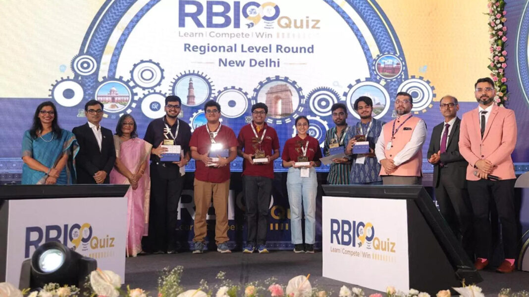 shaheed-sukhdev-college-wins-delhi-round-of-rbi90quiz,-heads-to-zonal-finals