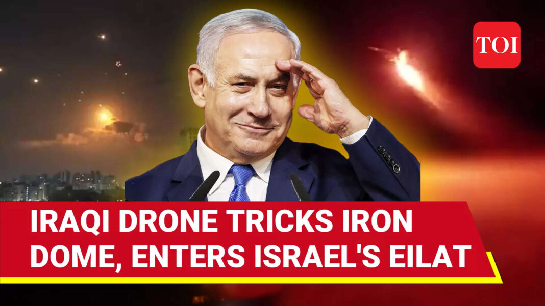 iron-dome-fails-again-as-iran-militia’s-drone-enters-israeli-airspace-|-eilat-under-attack