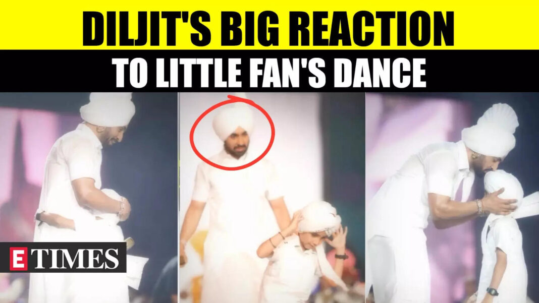 diljit-dosanjh’s-‘nikka’-fan-surprises-with-amazing-dance,-receives-gift-at-jaipur-concert