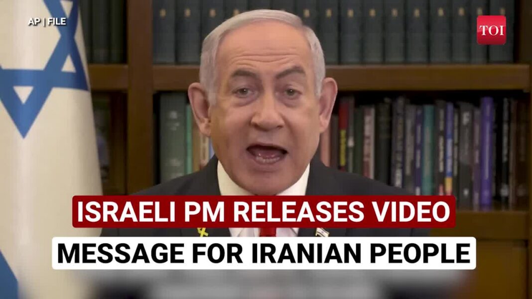 netanyahu-‘pleads’-before-iranian-people,-challenges-the-‘tyrants-of-tehran’-|-israel-iran-conflict