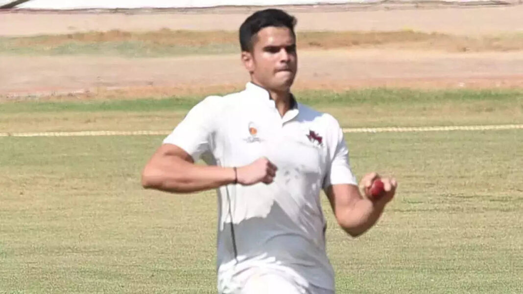 arjun-tendulkar-claims-maiden-five-wicket-haul-in-ranji-trophy