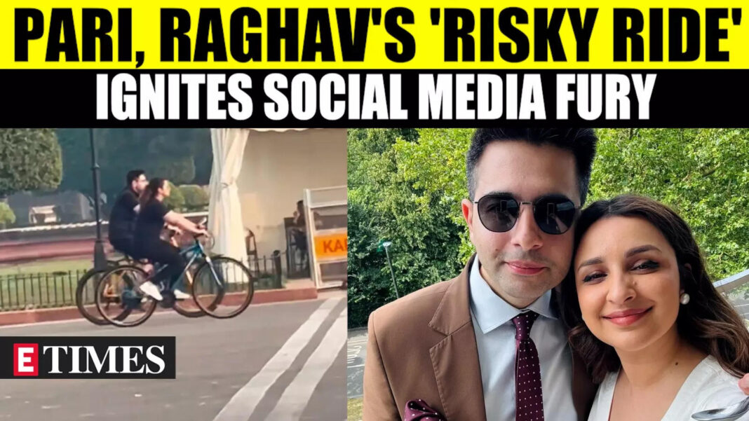 parineeti-chopra-&-raghav-chadha-face-backlash-for-cycling-in-hazardous-delhi-pollution