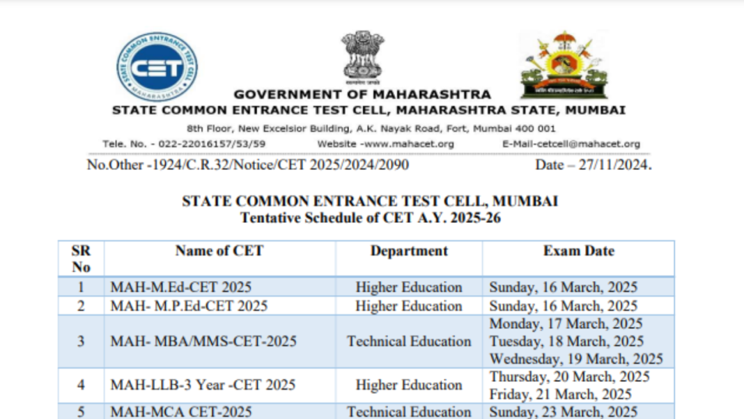 mht-cet-2025-tentative-schedule-released,-check-here