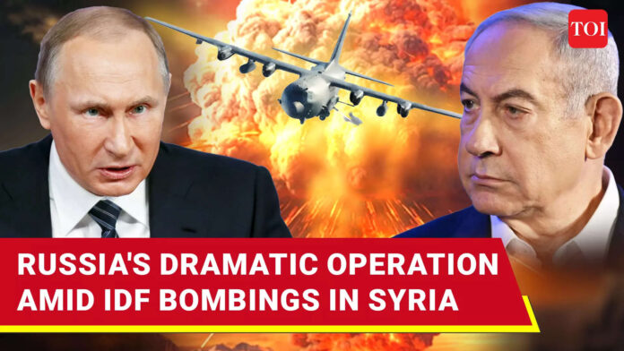 russian-warplanes-evacuate-diplomats-from-syria-amid-heavy-israeli-bombardment