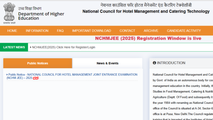 nchm-jee-2025-registration-begins-at-examsntaac.in/nchm,-check-direct-link-here