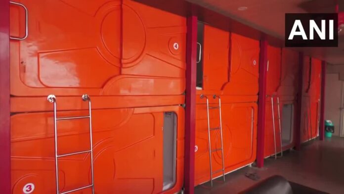 maha-kumbh-2025:-prayagraj-railway-station-offers-sleeping-pods-for-visitors